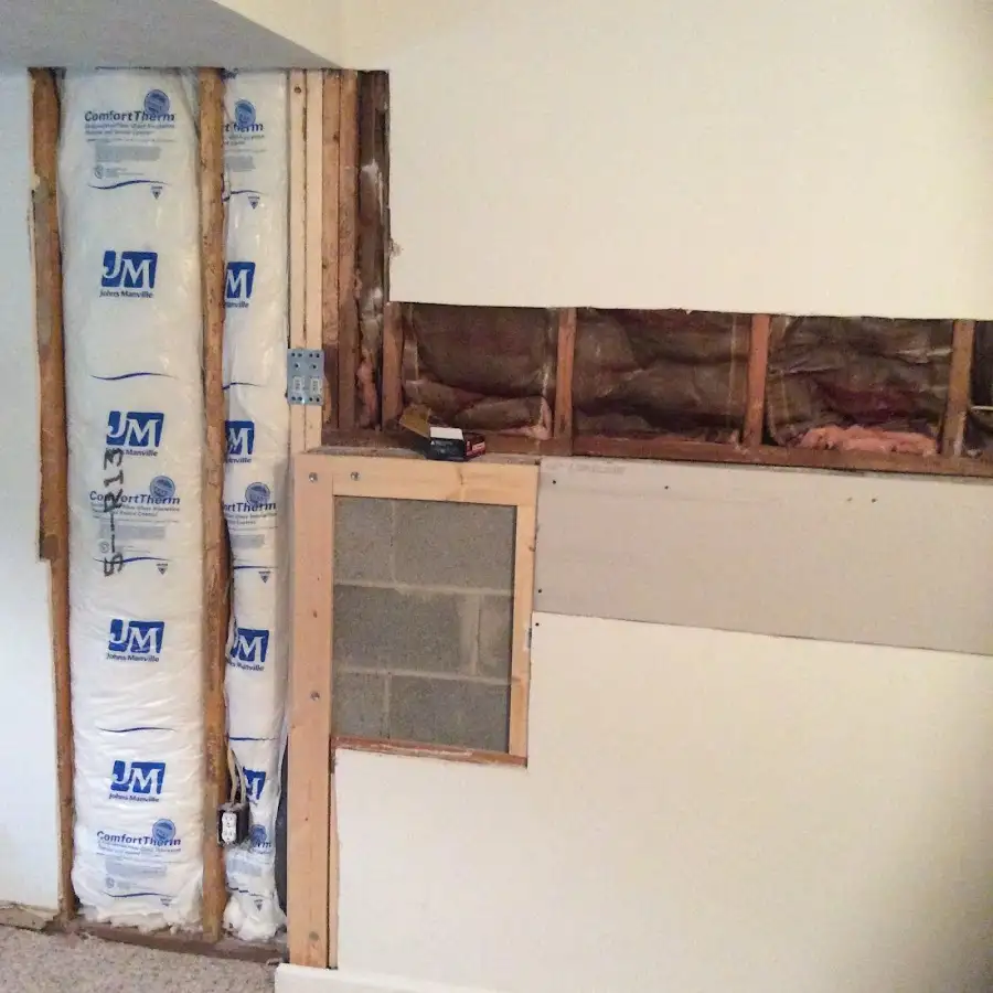 Wall insulation replacement during Odor Removal & Deodorization in Murillo